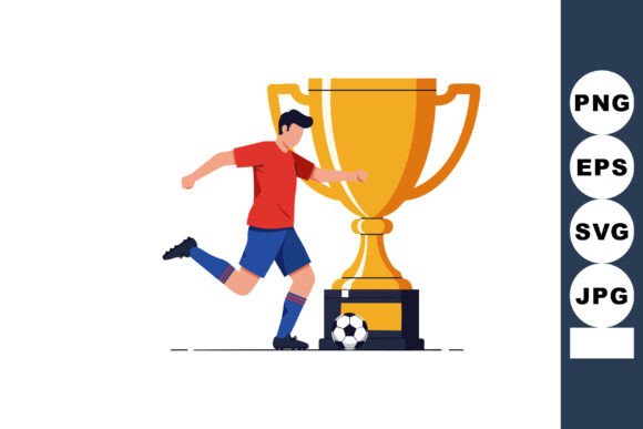 A Champion’s Graphic for Sports-Oriented Local Brands