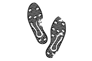 A Designer’s Take on the Soccer Shoes Prints Embroidery Design
