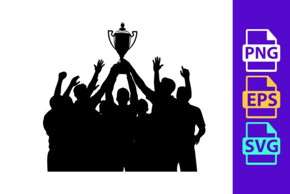 A Football Silhouette Design in Motion for Your Projects