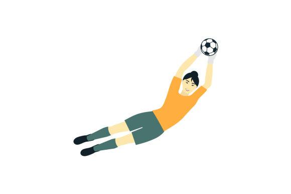 Crafting a Winning Sports Brand with an Asian Female Goalkeeper