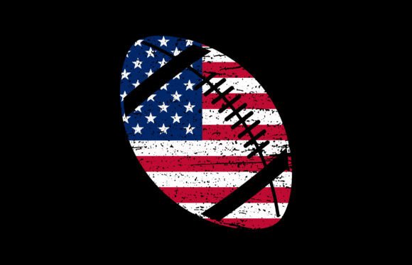 Evaluating an American Football SVG Graphic for Print Templates