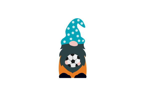 Gnome Holding a Soccer Ball: A Craft and Sports Asset for Creators