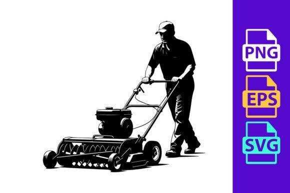 The Lawn Mower Clipart: A Review for Graphics & Illustrations